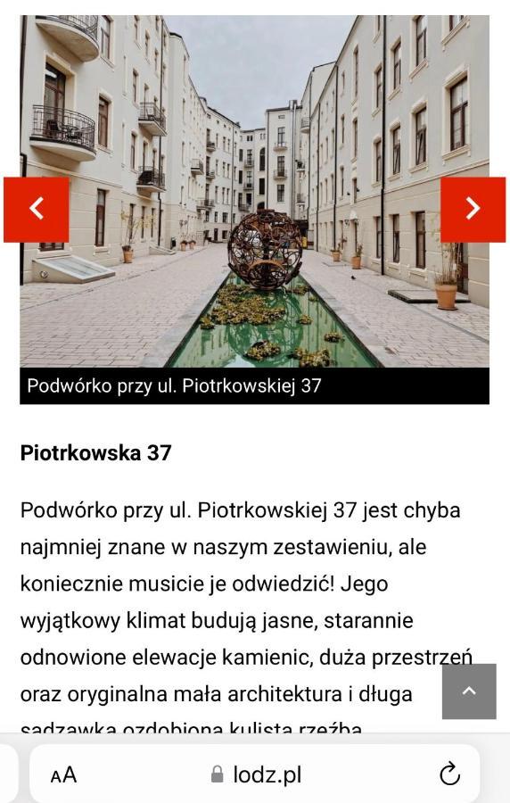 Sweet Dreams Piotrkowska Apartment Lodz  Exterior photo
